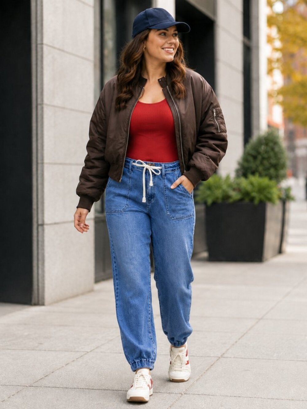 Judy Blue High Waist Denim Joggers 11/30 Balloon Bloomer Style